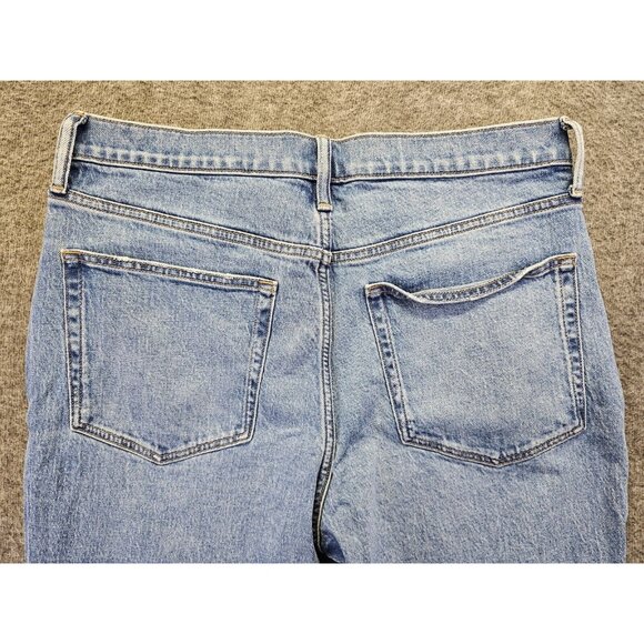 J. Crew Womens Jeans High Rise Classic Vintage Sz 31P Blue Denim Stretch - Picture 3 of 9